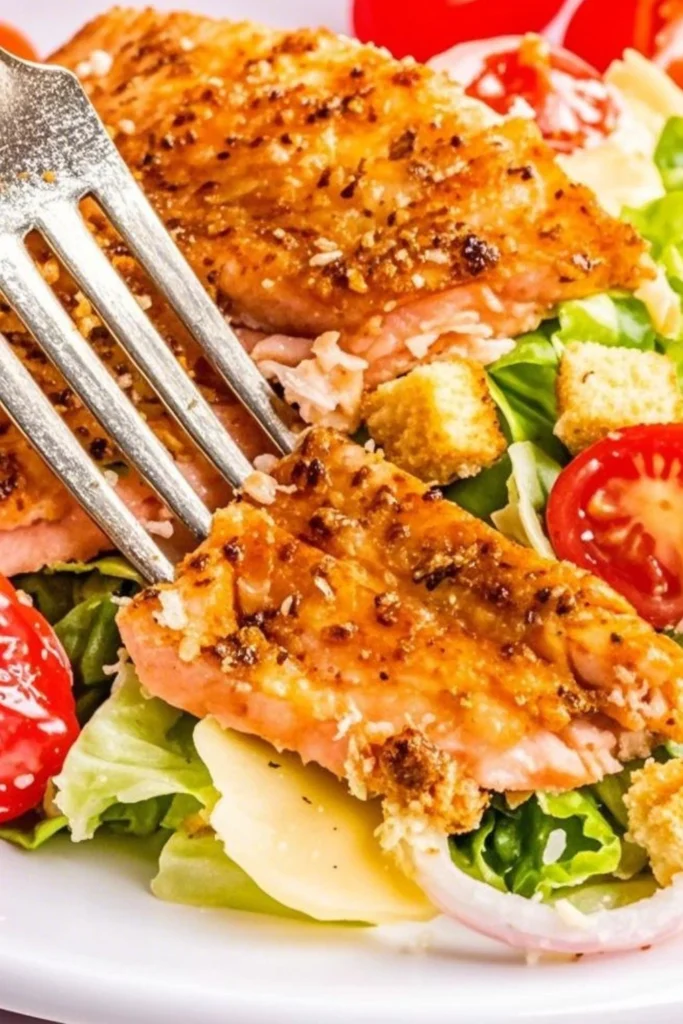Salmon Caesar Salad