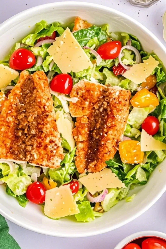 Salmon Caesar Salad