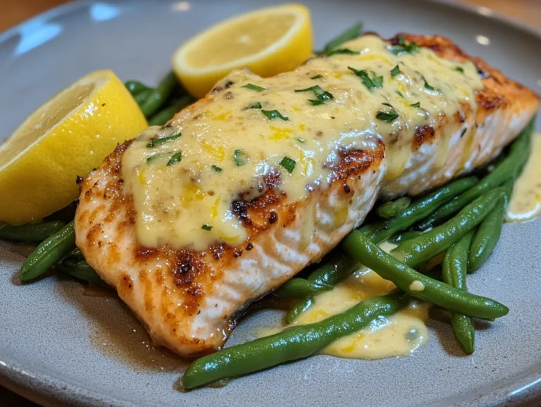 Salmon in Curry Cream Sauce
