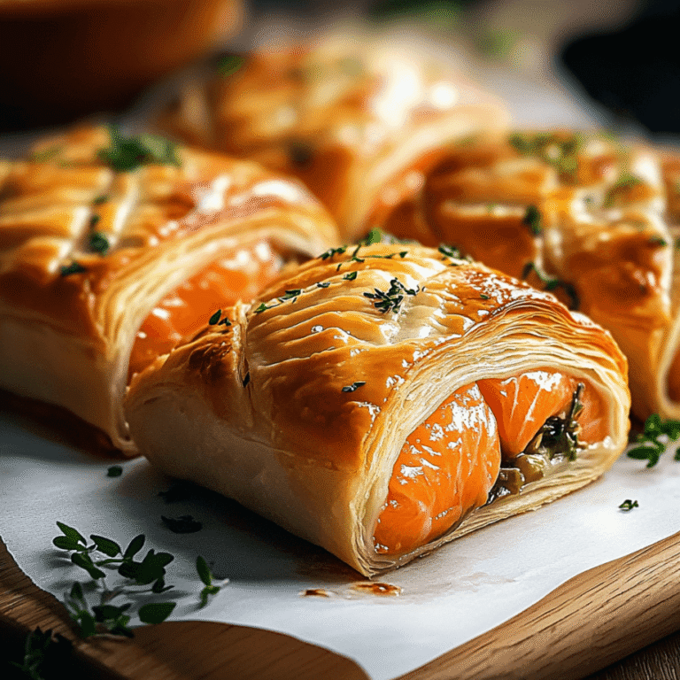 Salmon Wellingtons