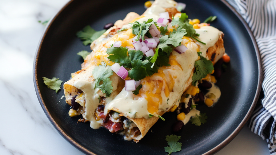 Sweet Potato Enchiladas