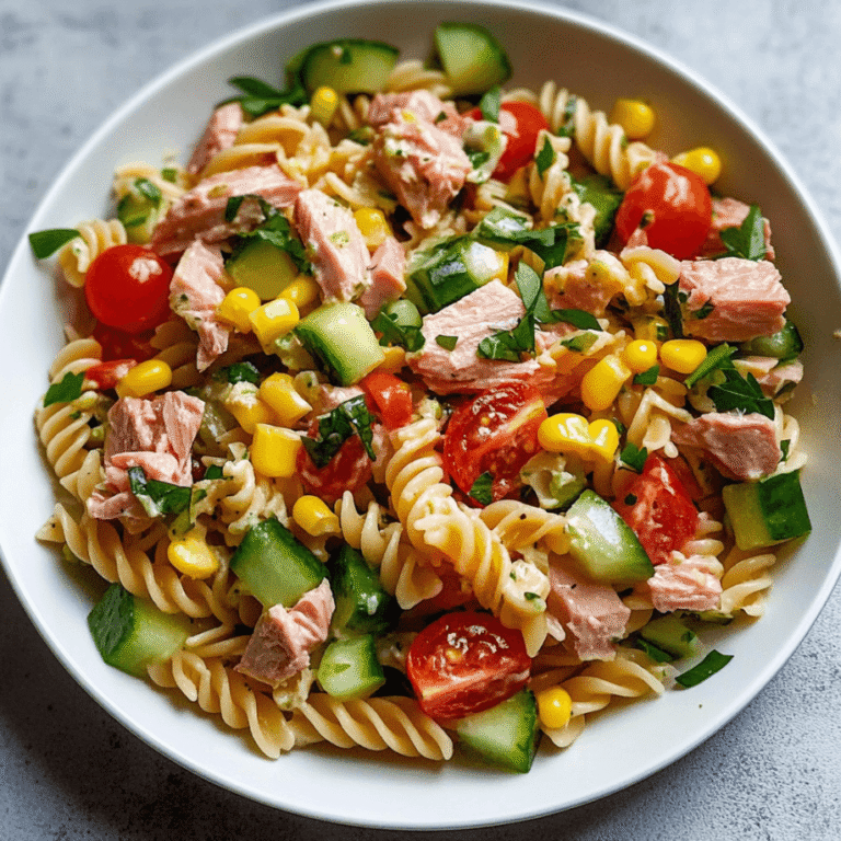 Tuna Pasta Salad