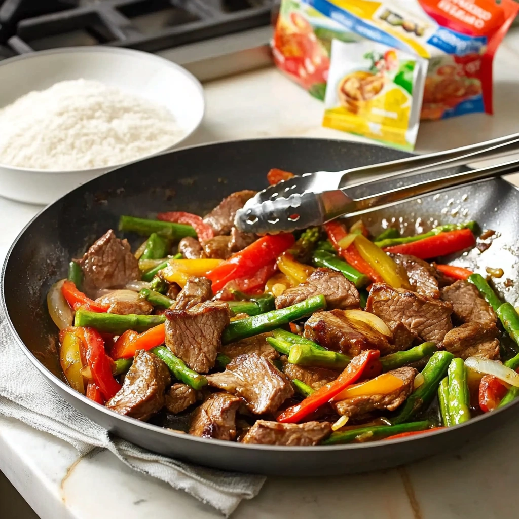 Wasabi Beef Fajitas