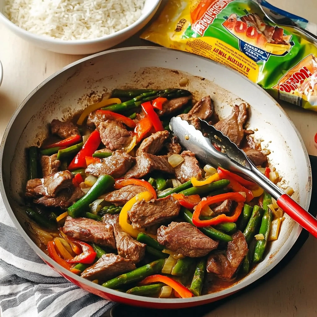 Wasabi Beef Fajitas
