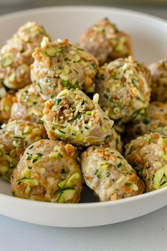 Zucchini Turkey Meatballs