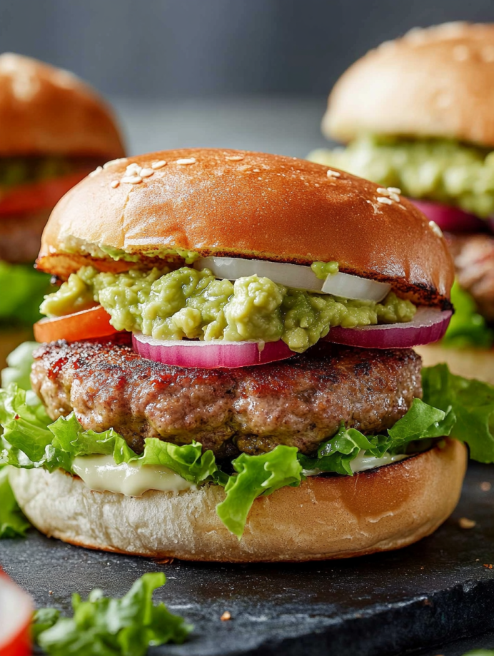 Cheddar Jalapeno Chicken Burgers