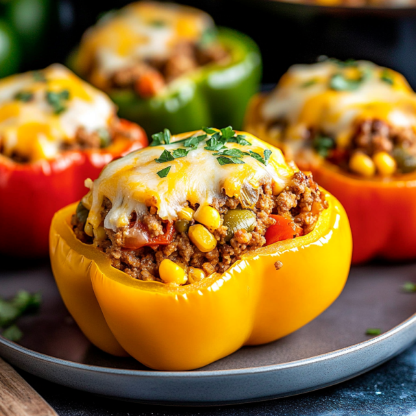 Easy Stuffed Bell Peppers