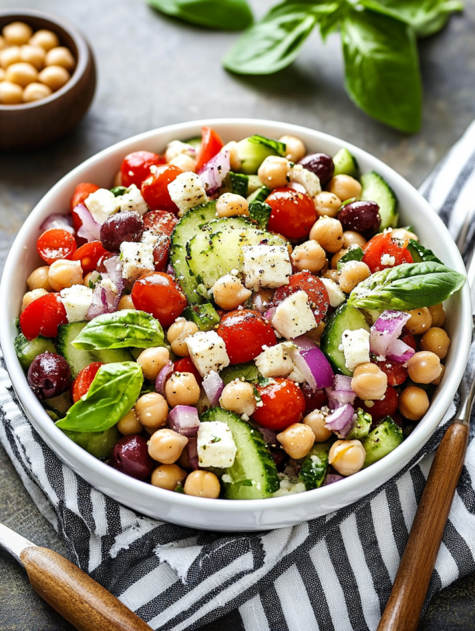 Mediterranean Chickpea Salad