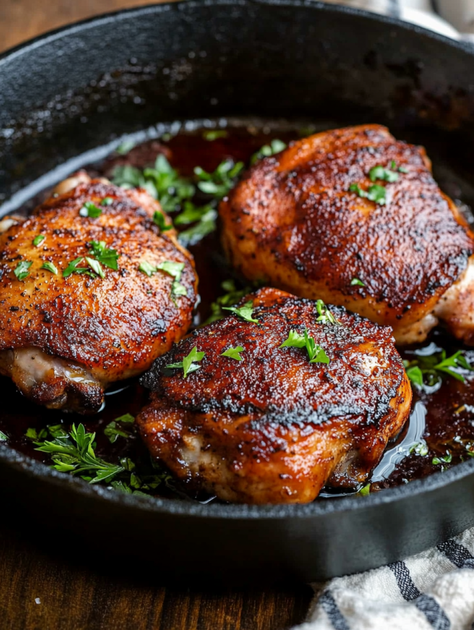 Simple Smoked Chicken Thighs
