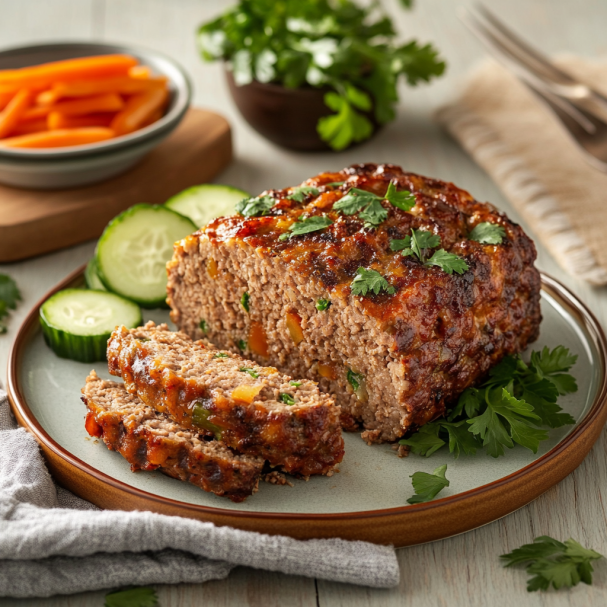 Smoky Jalapeno Popper Meatloaf