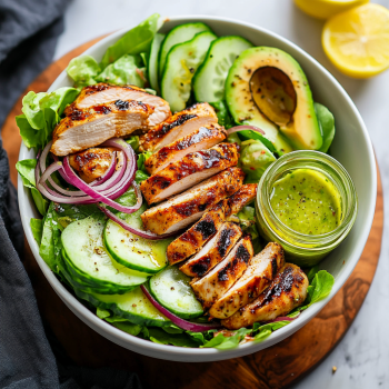 Easy Grilled Chicken and Avocado Salad