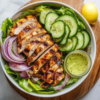 Easy Grilled Chicken and Avocado Salad
