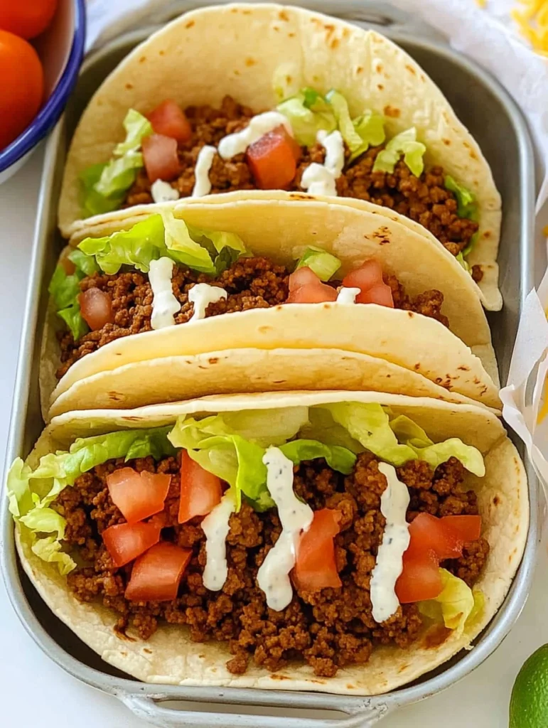 easy beef tacos