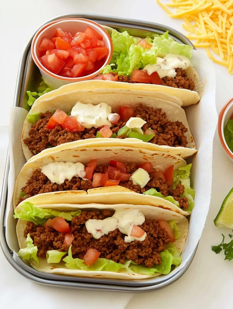 easy beef tacos