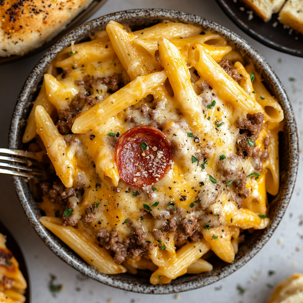 Cheeseburger Pasta
