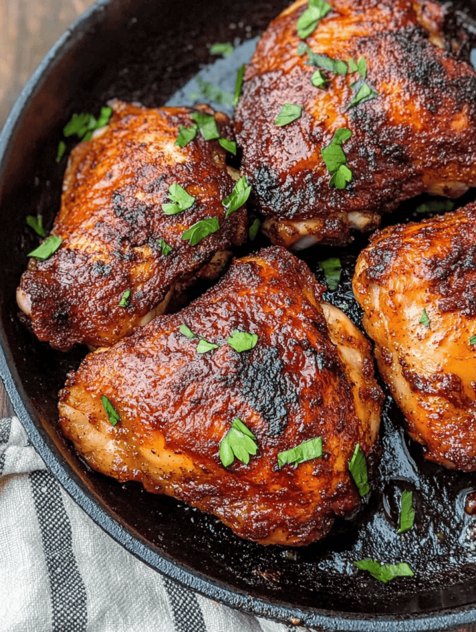 Simple Smoked Chicken Thighs