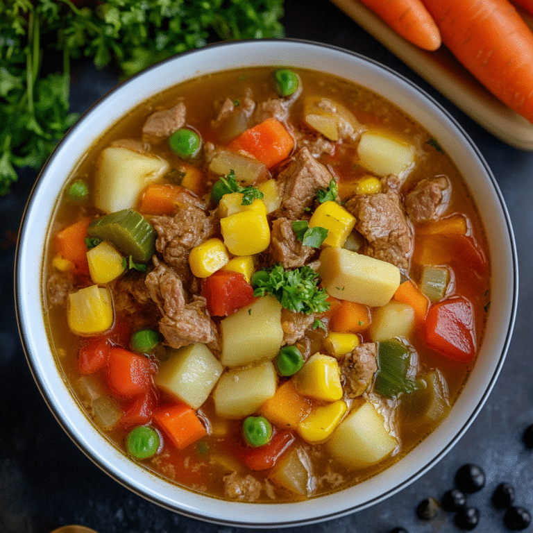 Vegetable Beef Soup