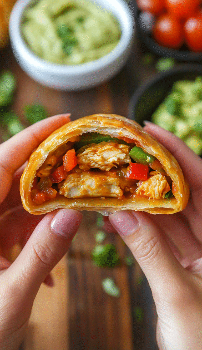 Chicken Fajita Empanadas