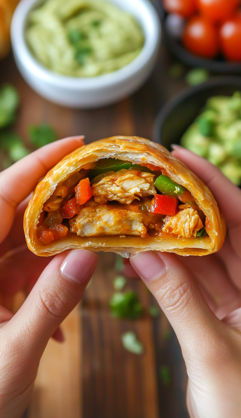 Chicken Fajita Empanadas