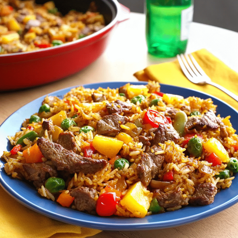 Takeout Beef Fried Rice
