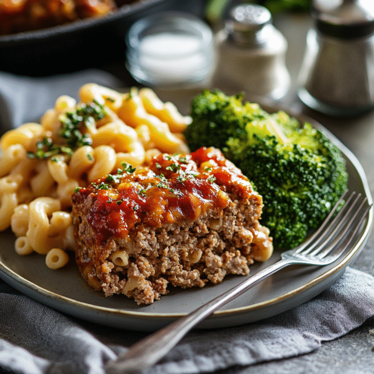 15-Minute Meat Loaf