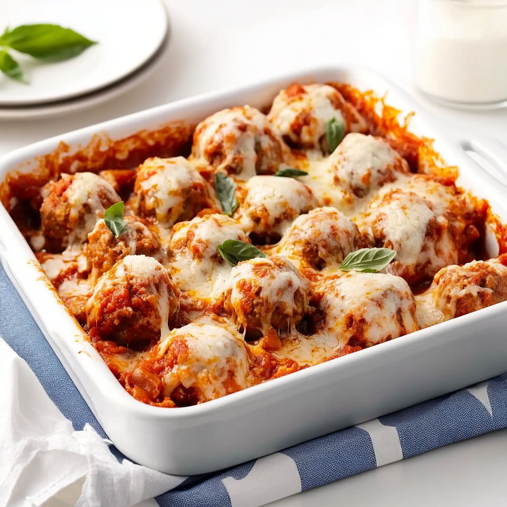 Meatball Submarine Casserole
