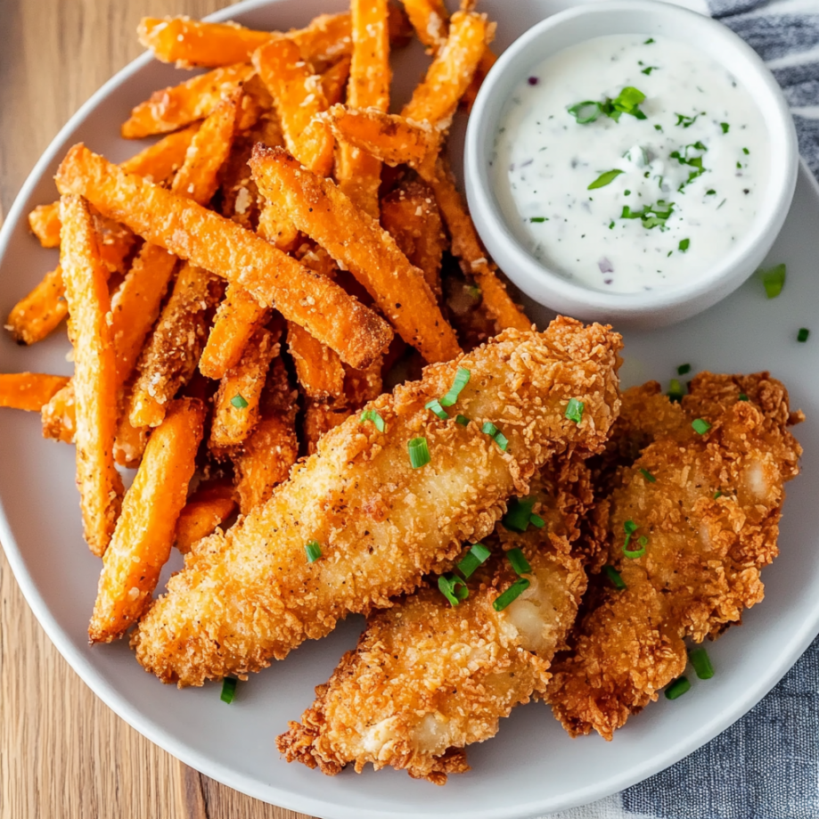 Southern Baked Fried Chicken Strips