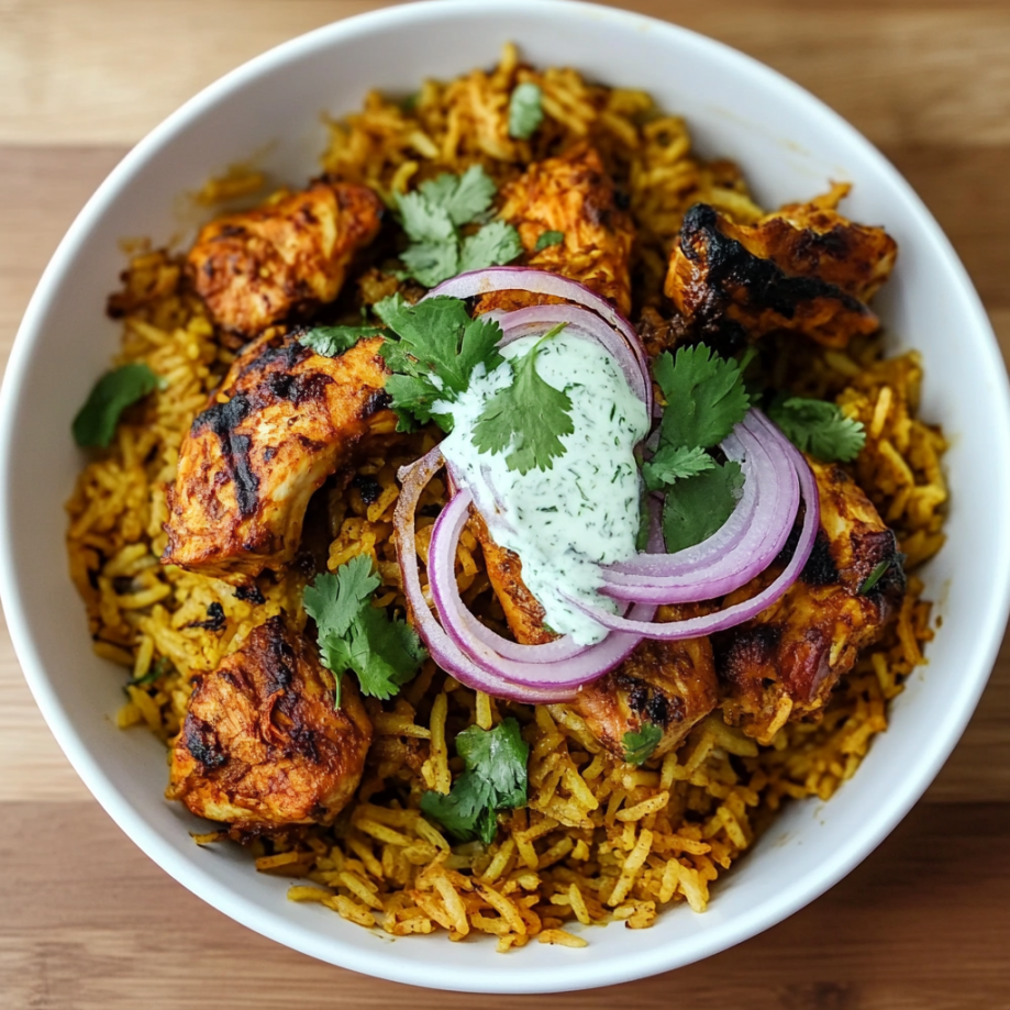 One-Pan Tandoori Chicken and Rice