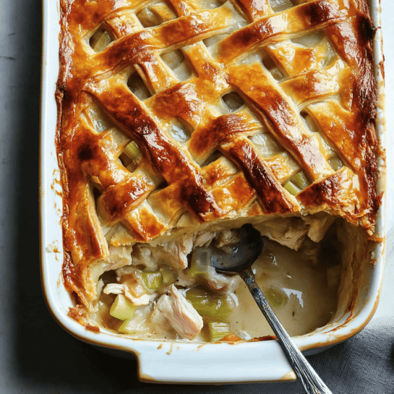 Best Chicken and Leek Pie