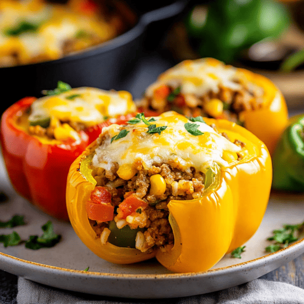 Easy Stuffed Bell Peppers