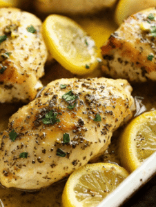 Lemon Herb Baked Chicken Breast