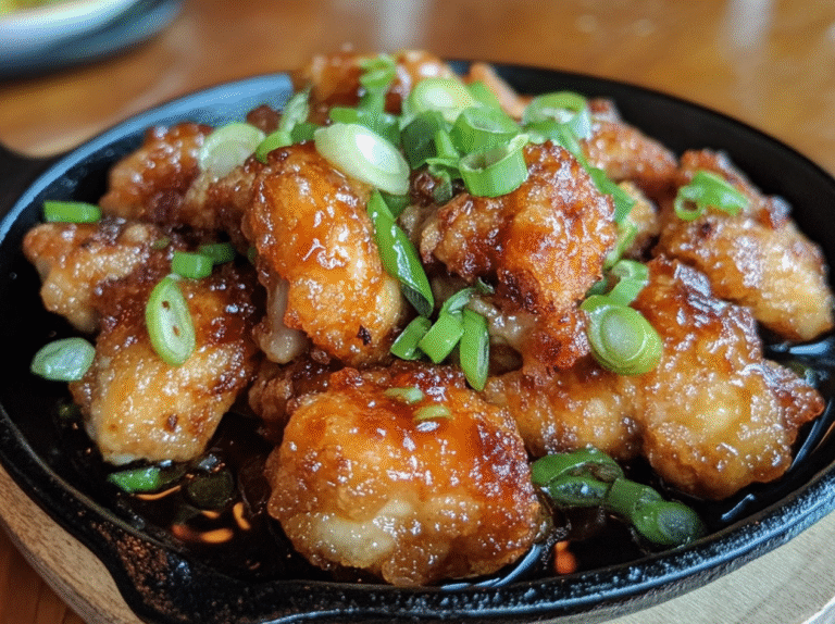Crispy Honey Garlic Chicken Tenders