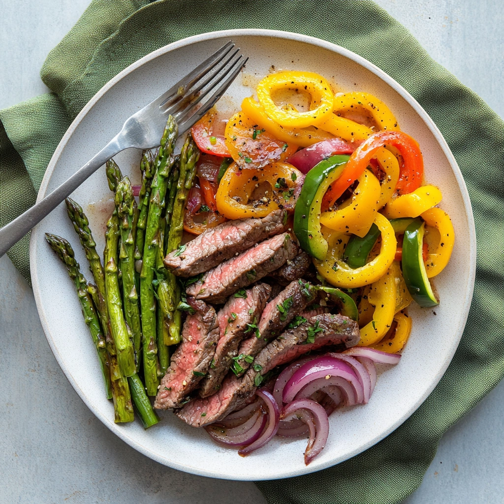 Cajun Sirloin with Mushroom Leek Sauce