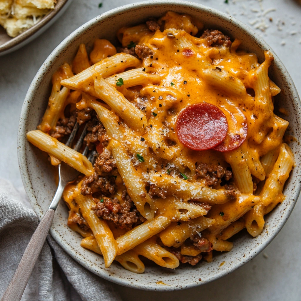 Cheeseburger Pasta
