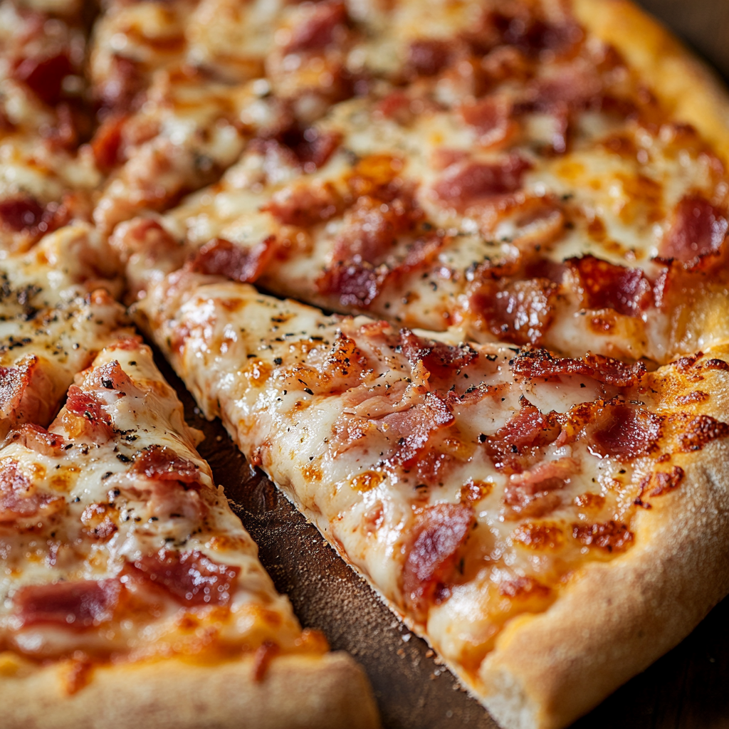 Barbecue Bacon Pizza