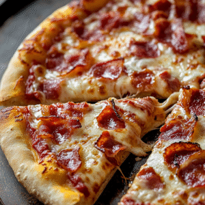 Barbecue Bacon Pizza