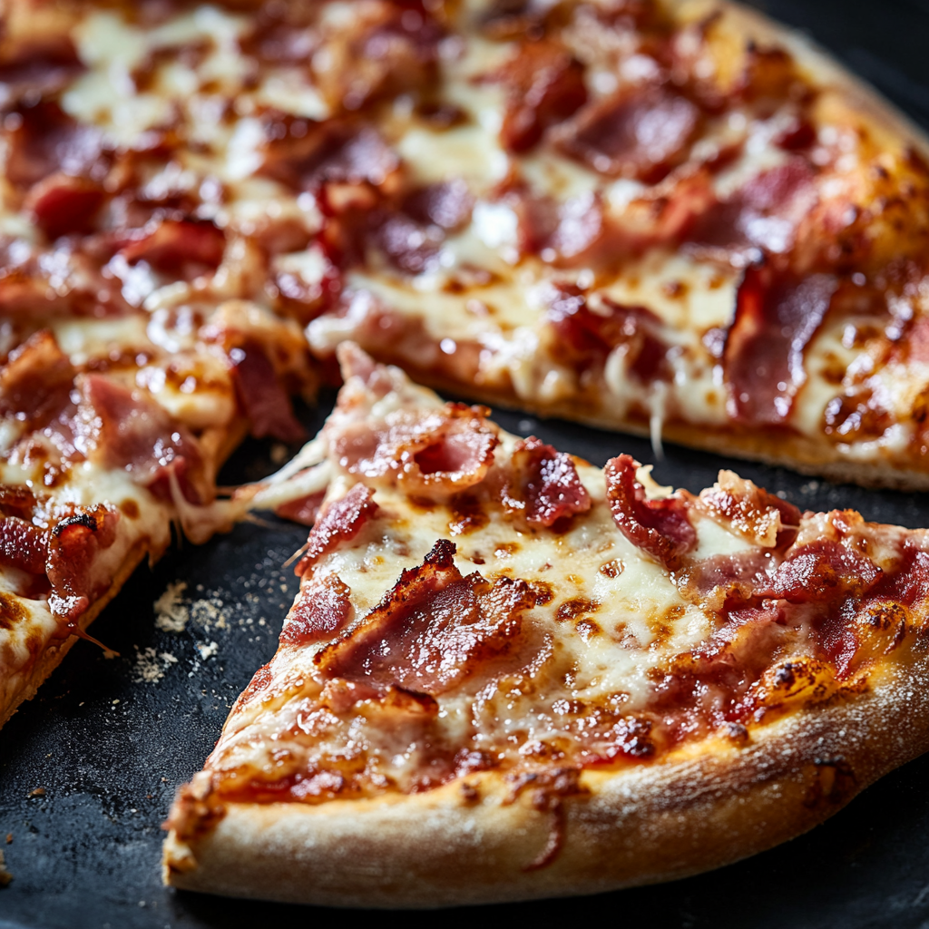 Barbecue Bacon Pizza