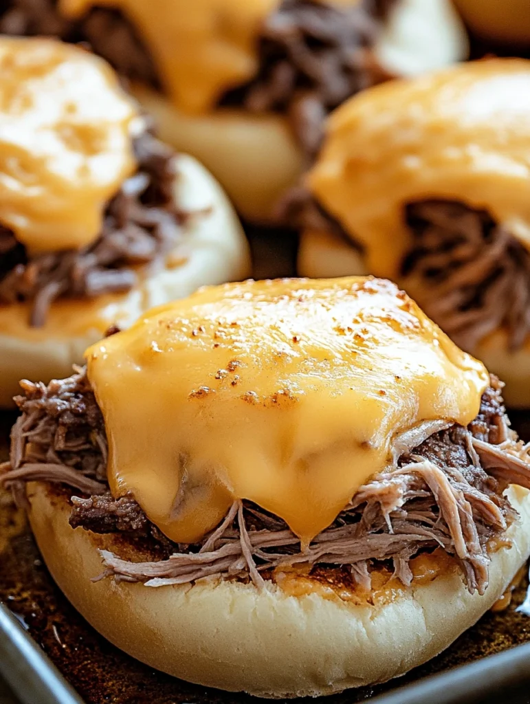 Baked French Dip Biscuits
