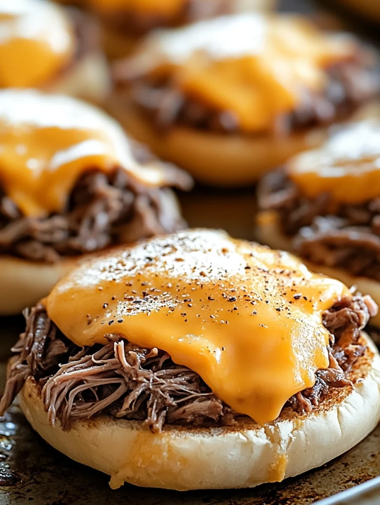 Baked French Dip Biscuits