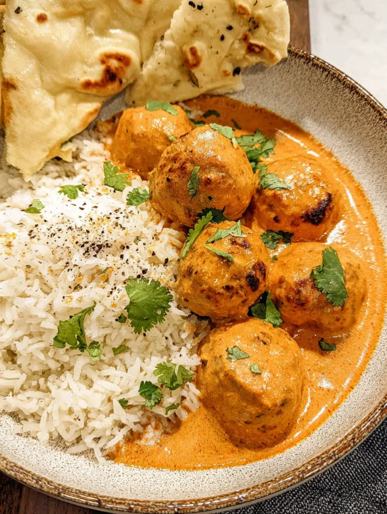 Butter Chicken Meatballs