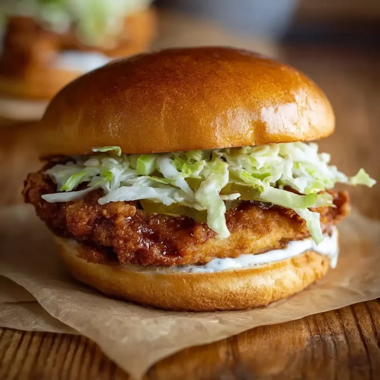 Hot Honey Chicken Burger