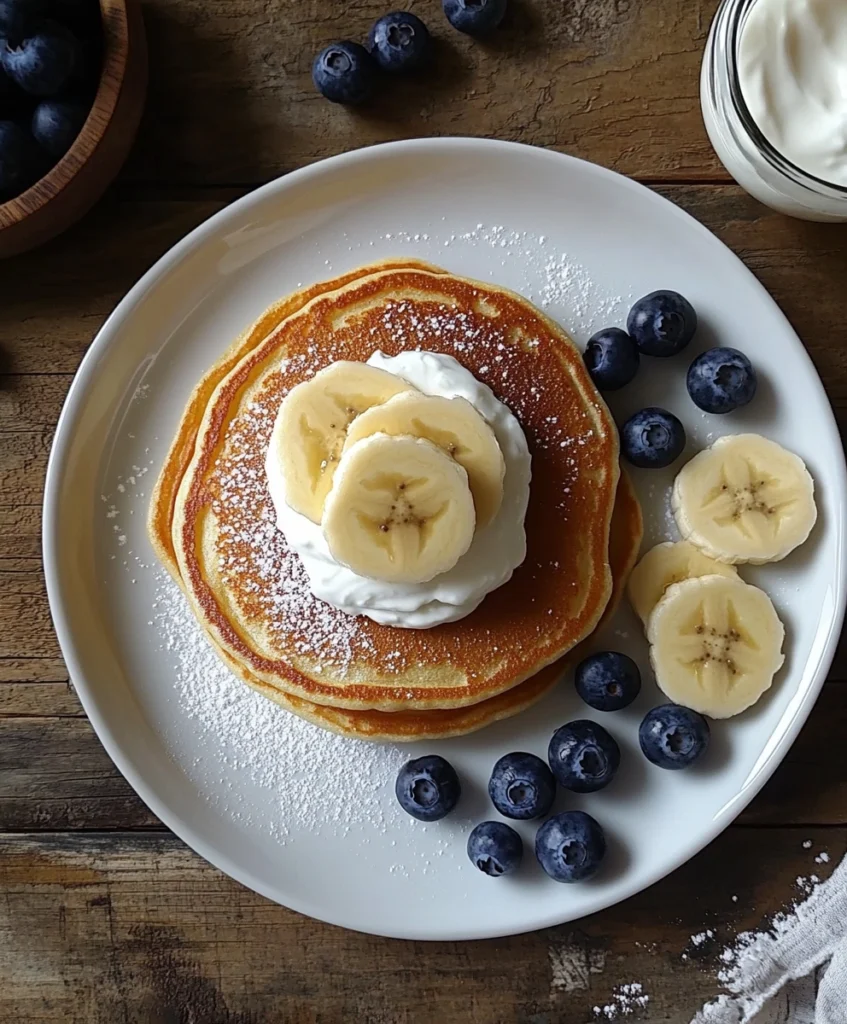 protein pancakes with banana