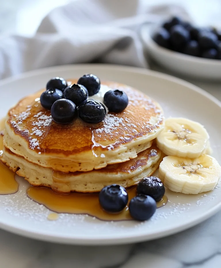 protein pancakes with banana