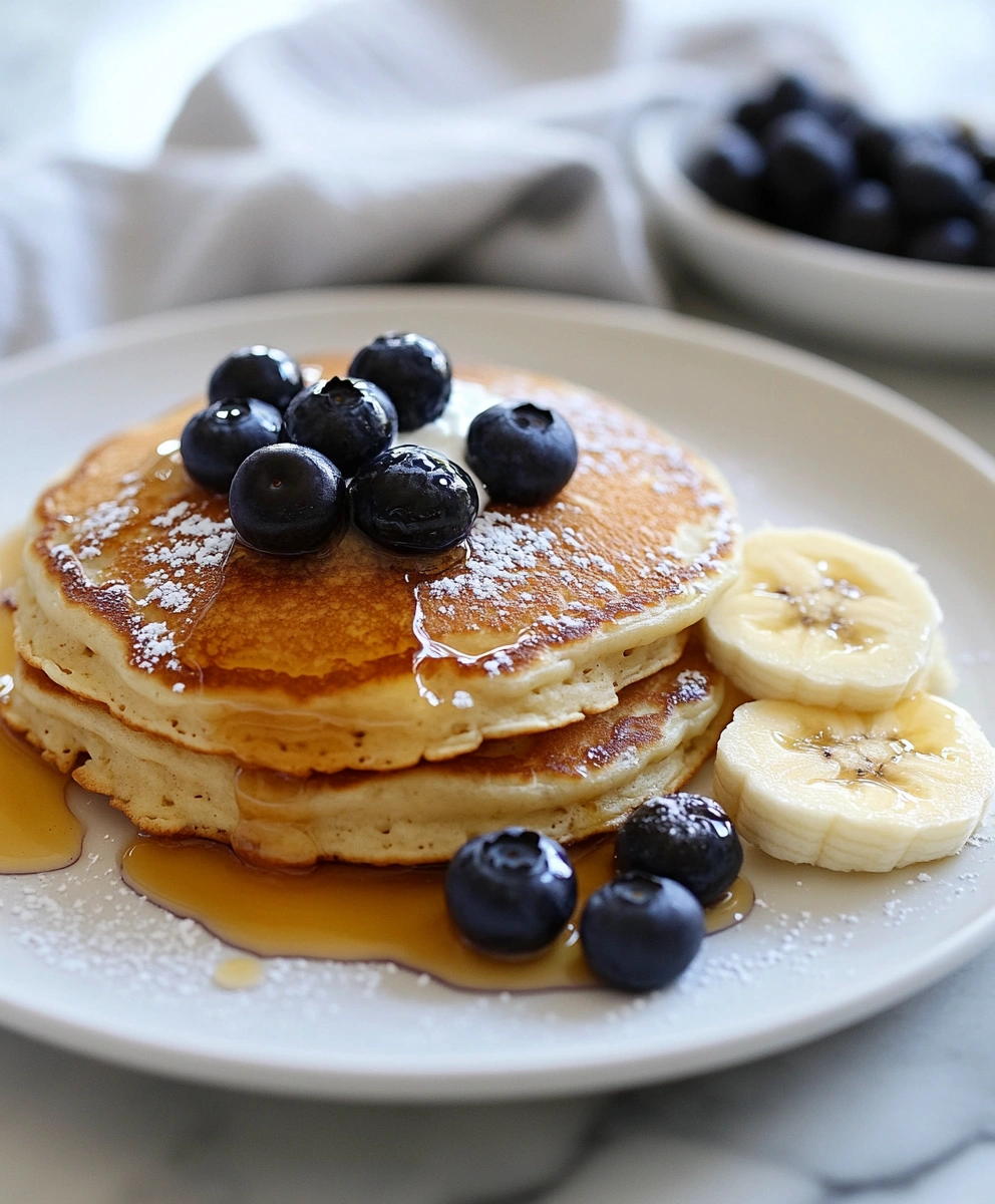 protein pancakes with banana