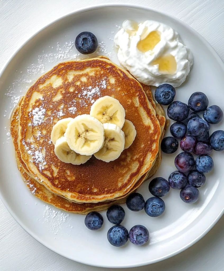 protein pancakes with banana