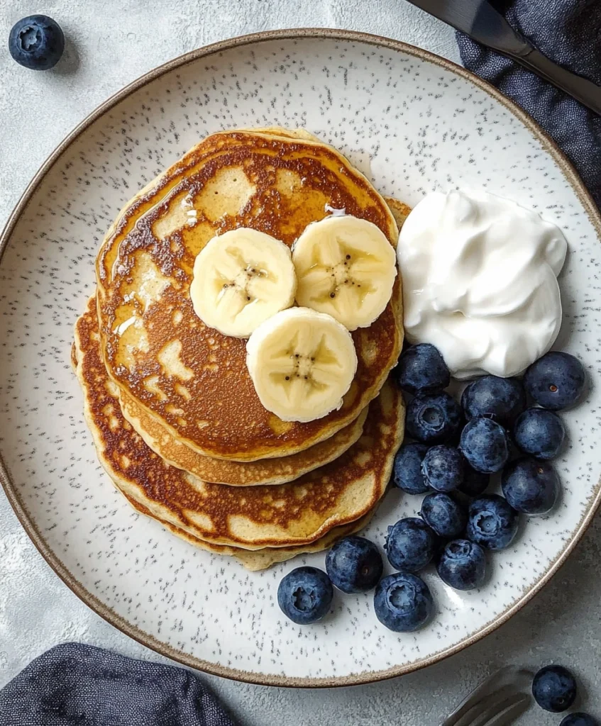 protein pancakes with banana