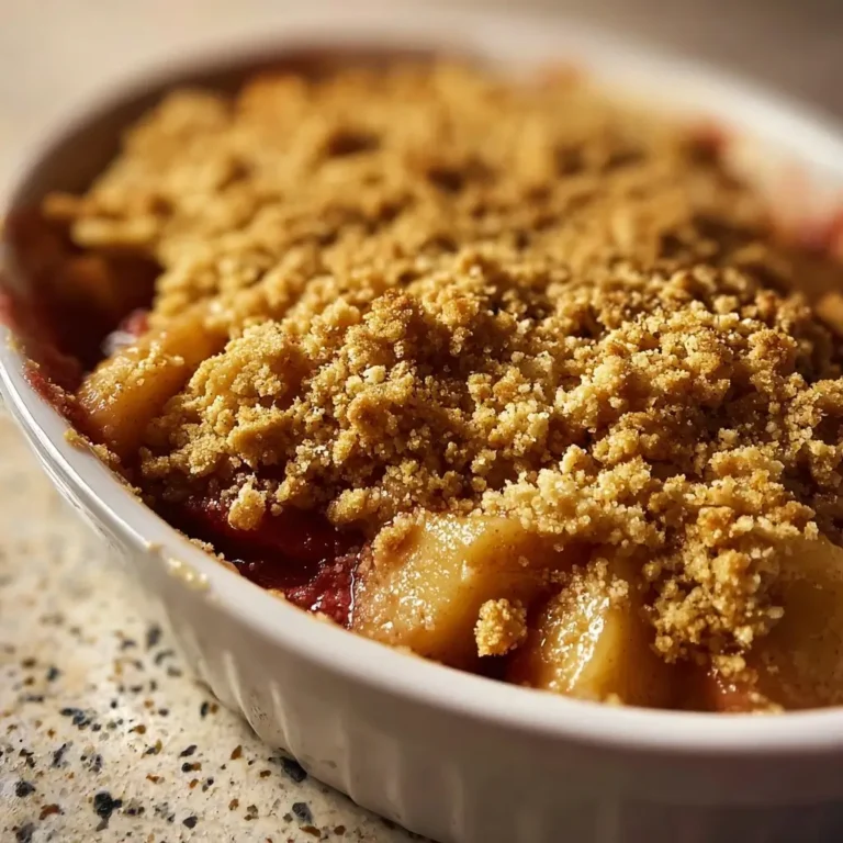 Rhubarb Crisp