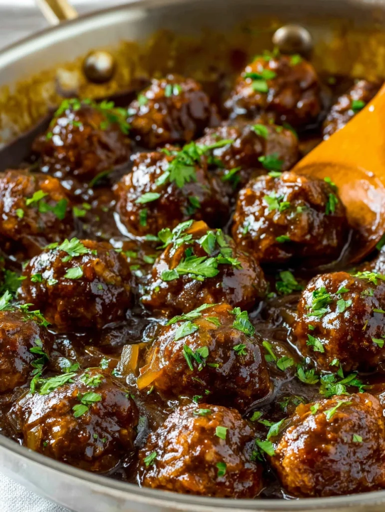 Salisbury Steak Meatballs