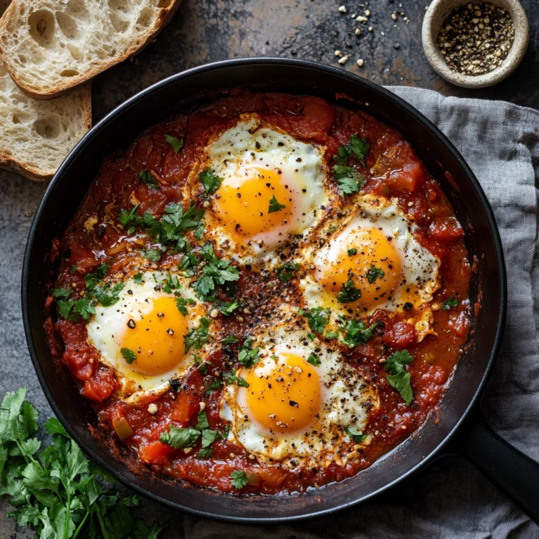 Healthy shakshuka