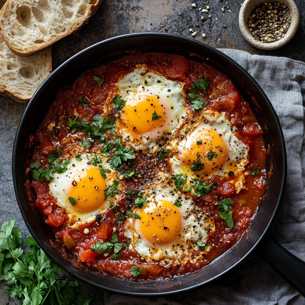 Healthy shakshuka